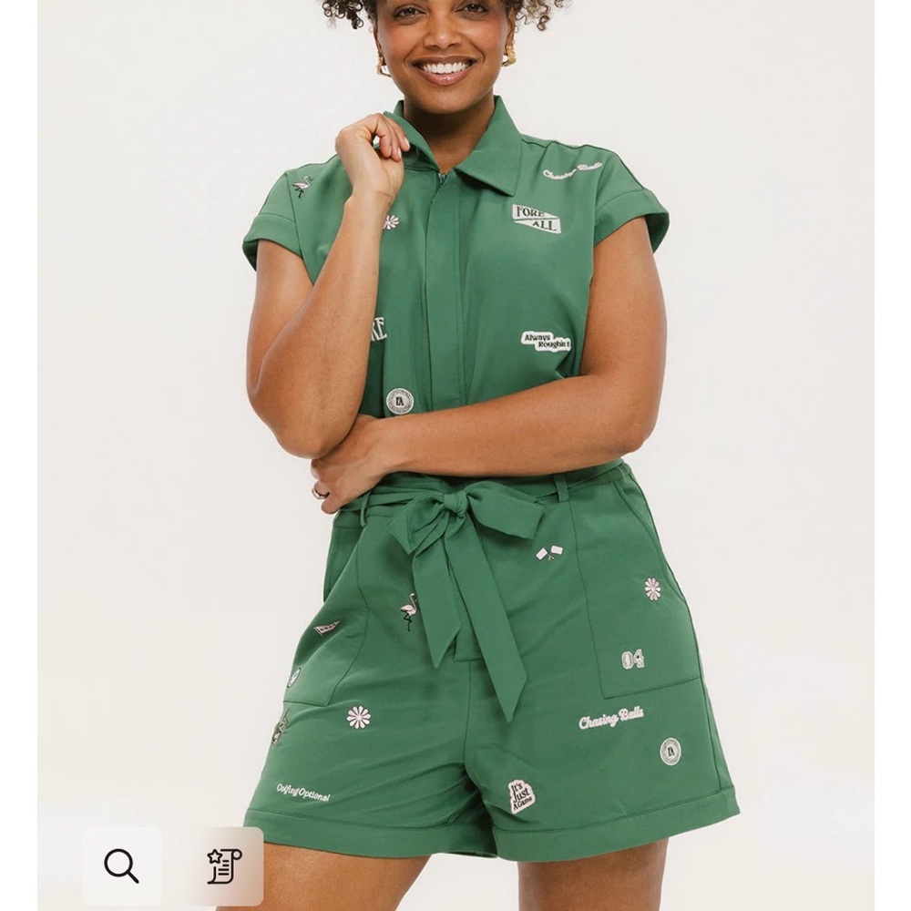 Fore All Women’s golf romper - Danny Romper